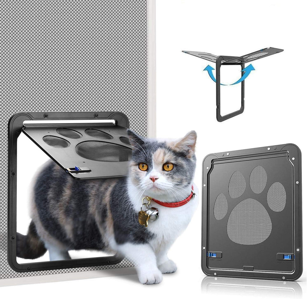 Lockable Magnetic Flap Pet Screen Door, Pack of 2 U3504