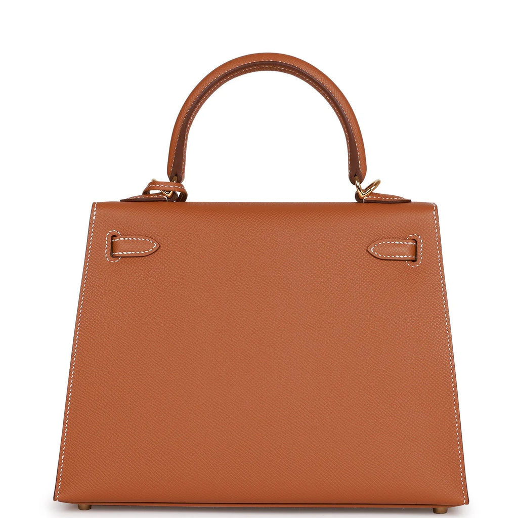 Gold Epsom Leather Handbag L15236