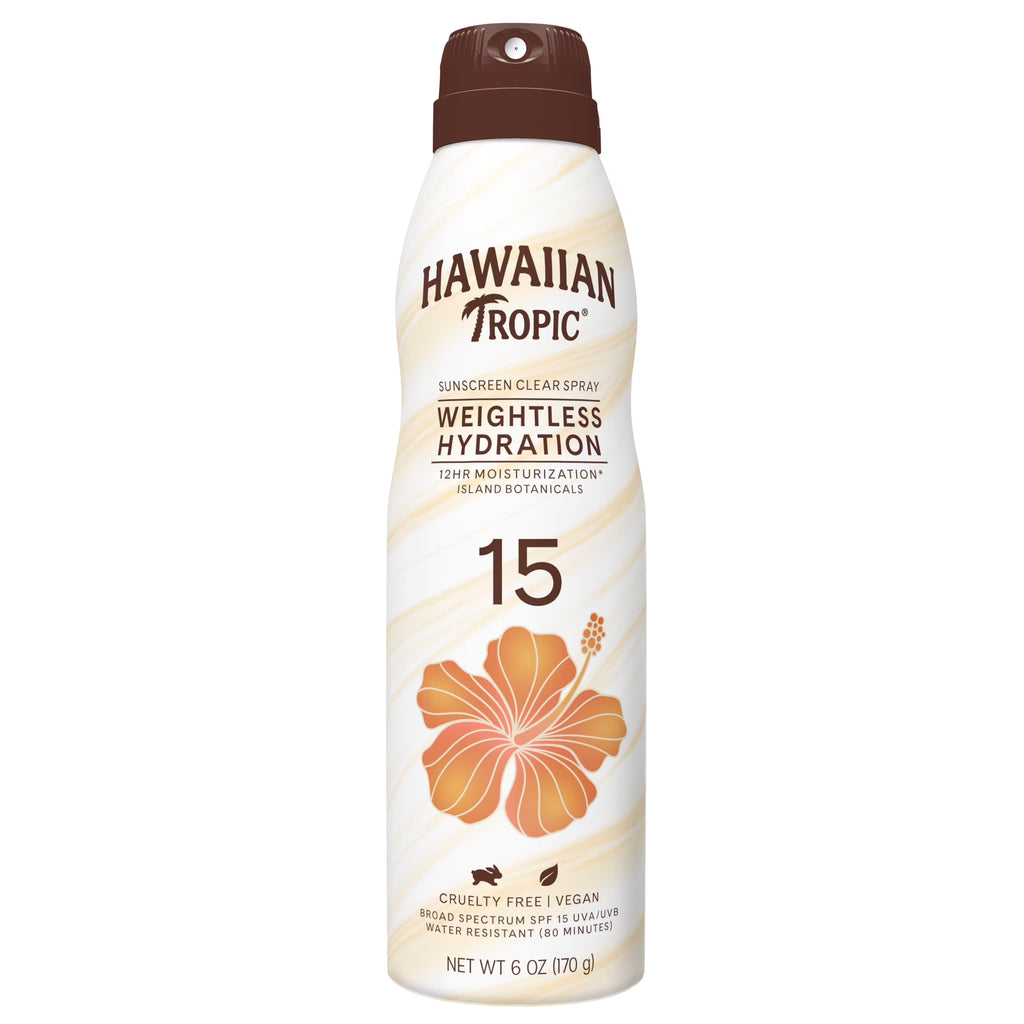 Clear Spray Sunscreen SPF 15, 6oz V1322