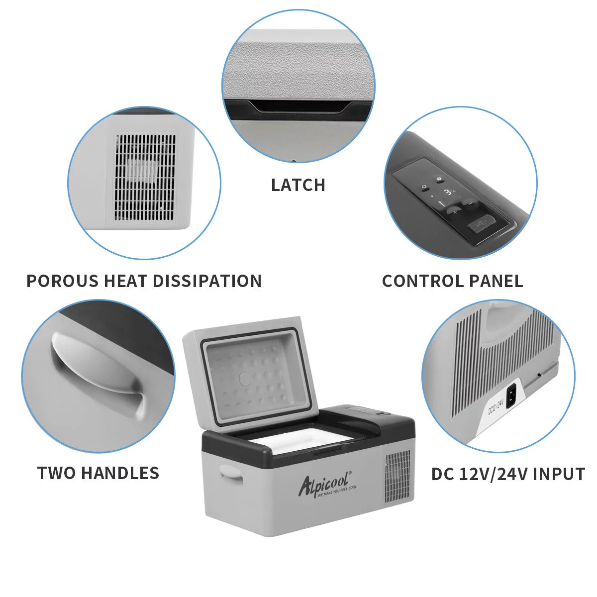 Portable Car Freezer 21 Quart 12 Volt U2279