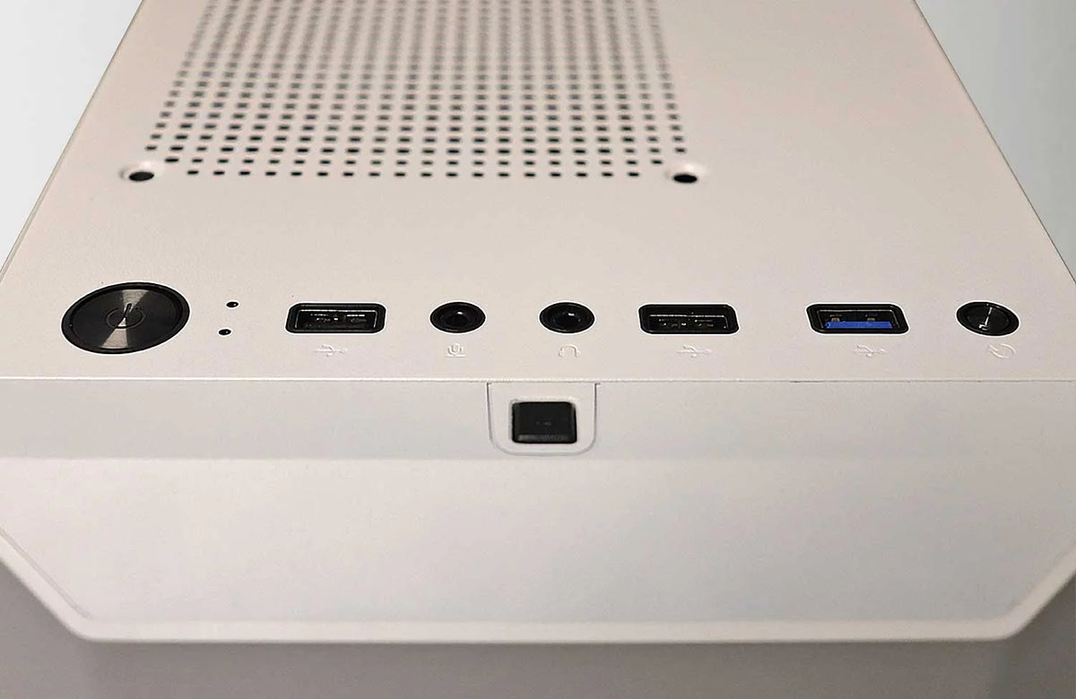 White AMD Ryzen 5 2600 NVIDIA RTX 3060 12GB 32GB DDR4 3200 RAM 1TB NVMe SSD Windows 11 Pro Gaming PC U136