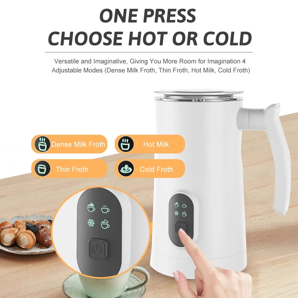 Electric Milk Frother and Steamer D750