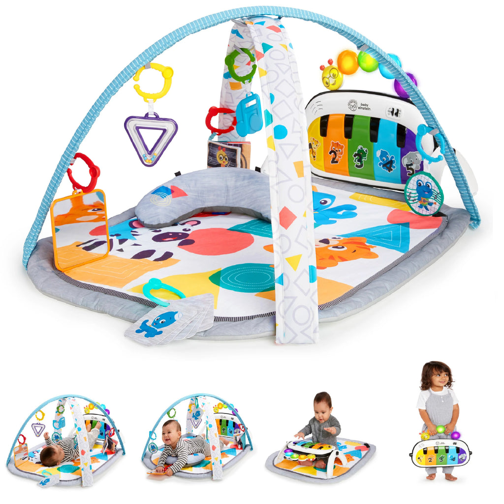 4-in-1 Baby Activity Gym & Tummy Time Play Mat with Piano B53966