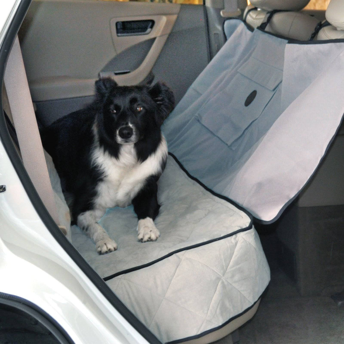 Pet Car Seat Saver Gray B7984