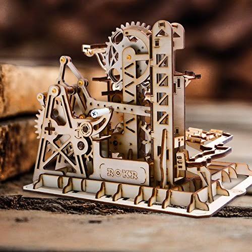 3D Wooden Puzzle Mechanical Model DIY Toy M2337