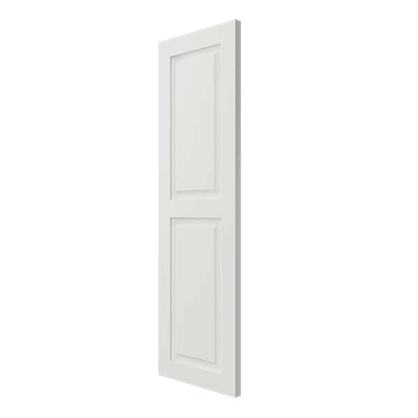 18x22W x 79x22H Exterior Composite Raised Panel Shutters (Per Pair), Unfinished I547