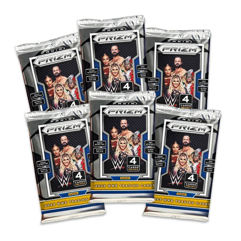 WWE Prizm Trading Cards Blaster Box X718066