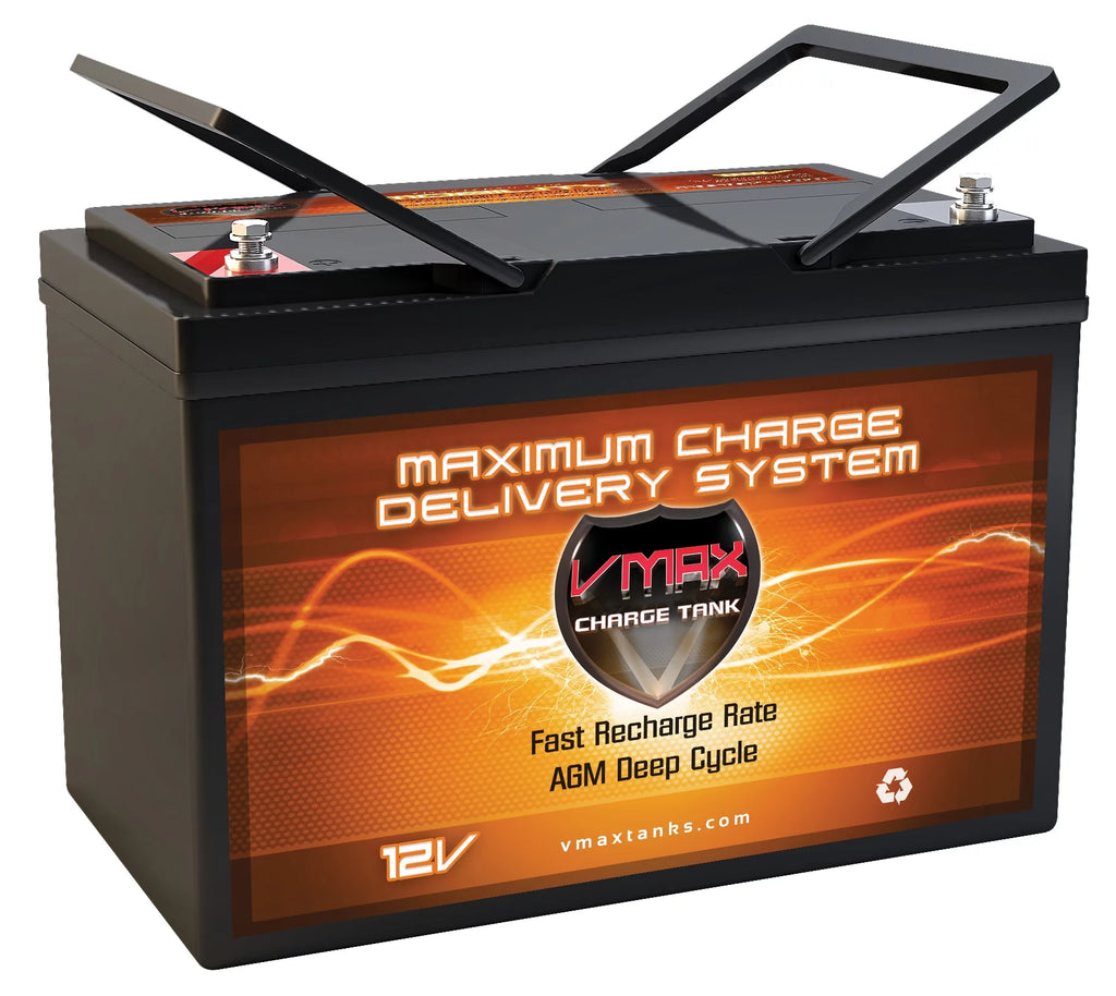 12 Volt Group 27 100Ah AGM Deep Cycle Battery N593782