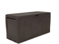 Brown Resin Outdoor Storage Deck Box J4022