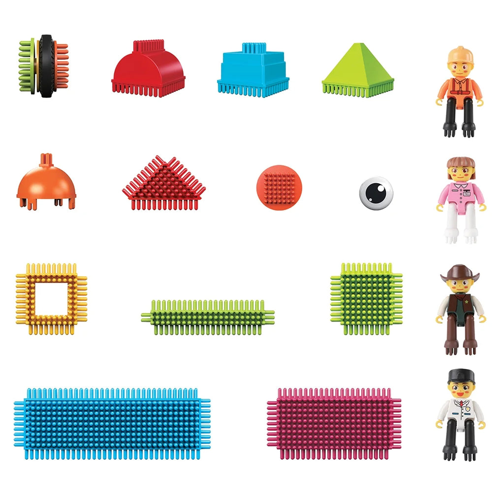 116Pcs Hedge Hog Building Blocks Set with Figure Characters A645