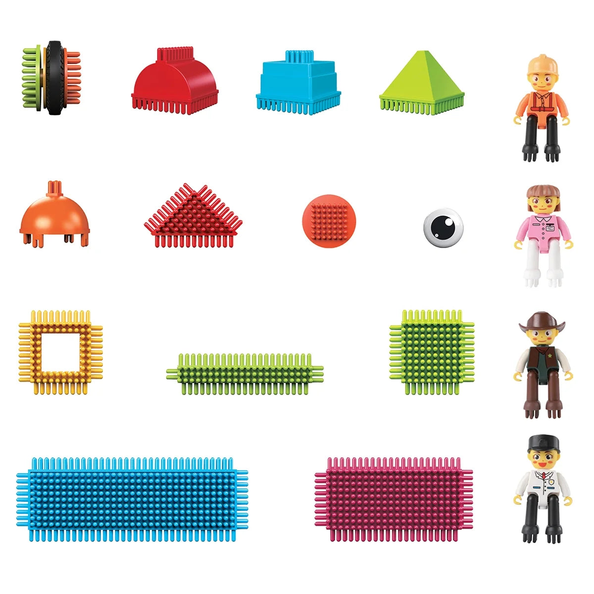 116Pcs Hedge Hog Building Blocks Set with Figure Characters A645