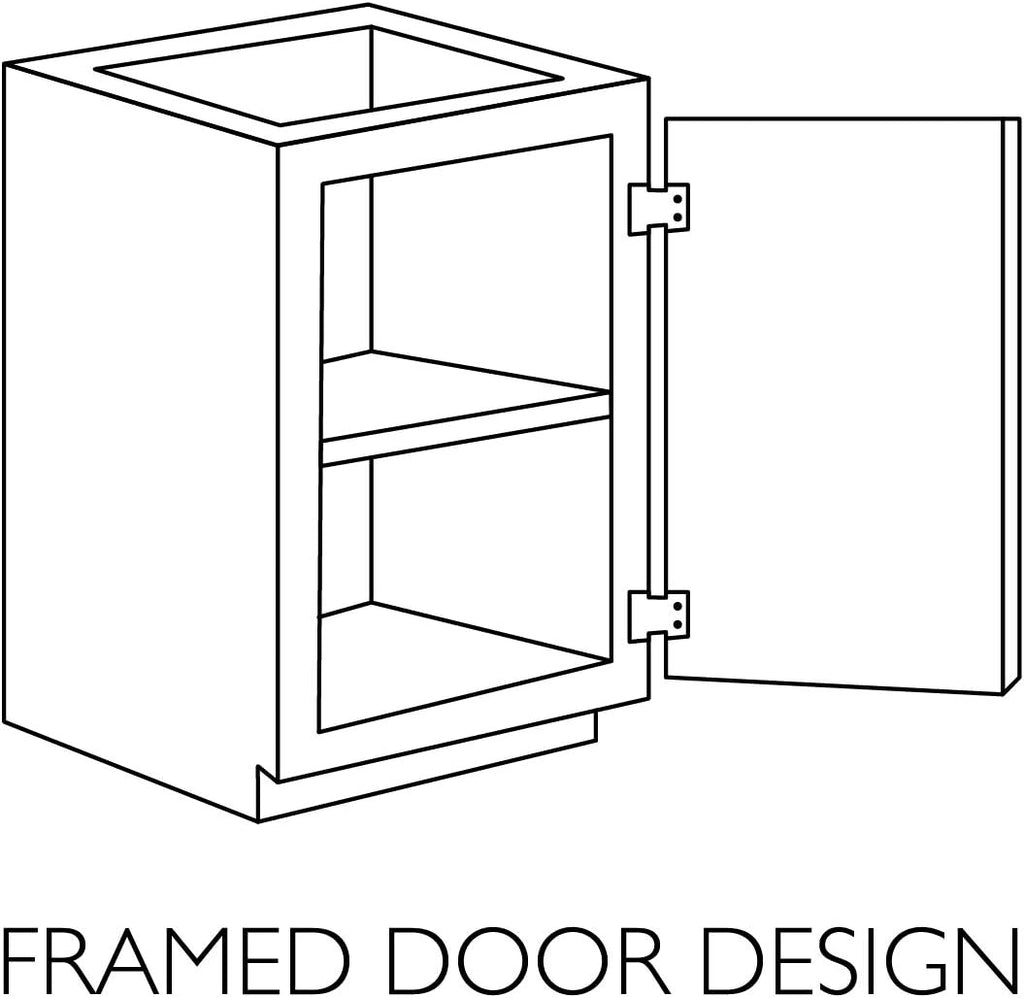 White Shaker Wall Cabinet M94402