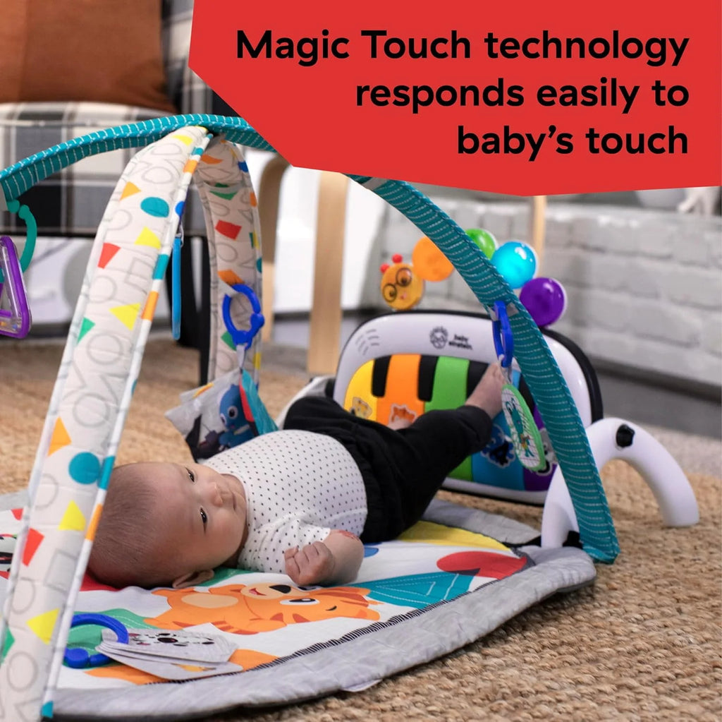 4-in-1 Baby Activity Gym & Tummy Time Play Mat with Piano B53966