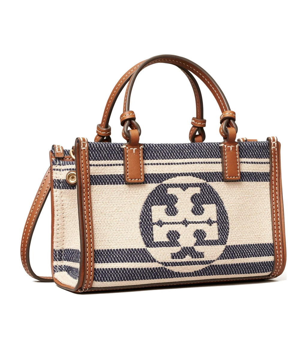 Jacquard Stripe Mini Tote U2766