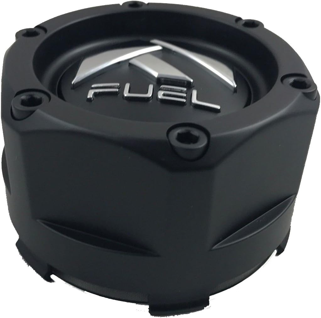 Matte Black Custom Wheel Center Cap Pack of 2 Y8668