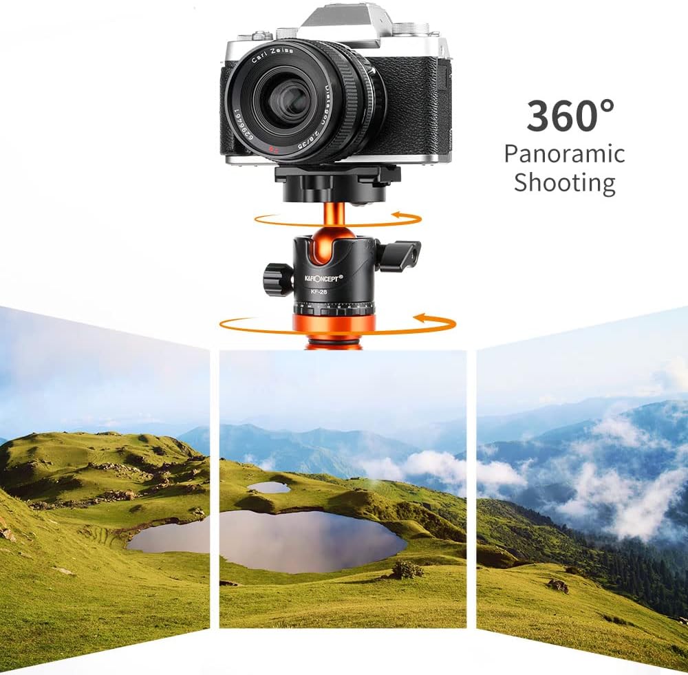 62 inch Aluminum DSLR Camera Tripod with Ball Head U374