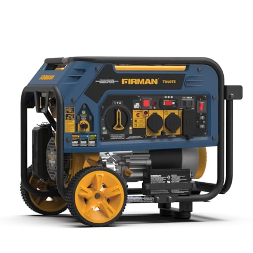 4000W Electric Start Portable Generator B87442