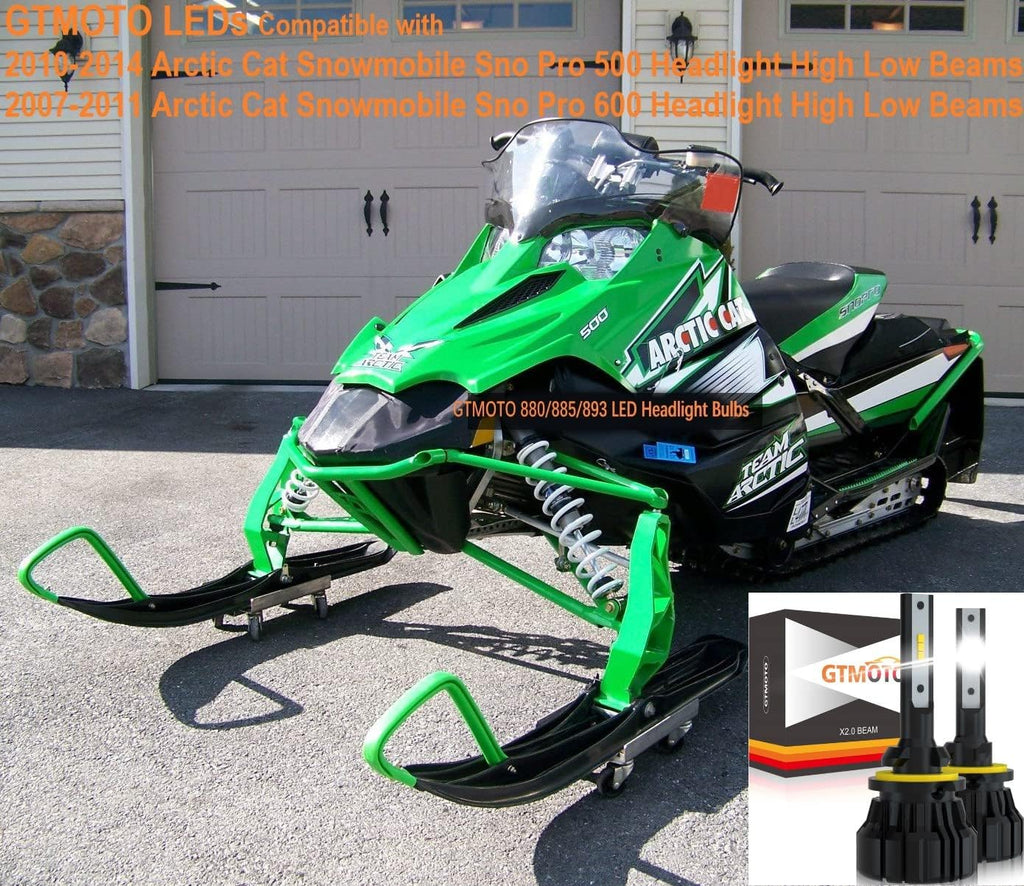 6000K LED Headlight Bulbs 2-Pack F770