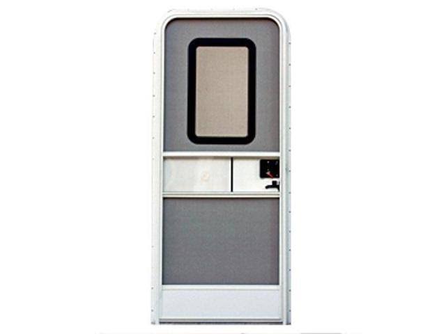 RV Square Entrance Door 32 inch x 72 inch Polar White Z916