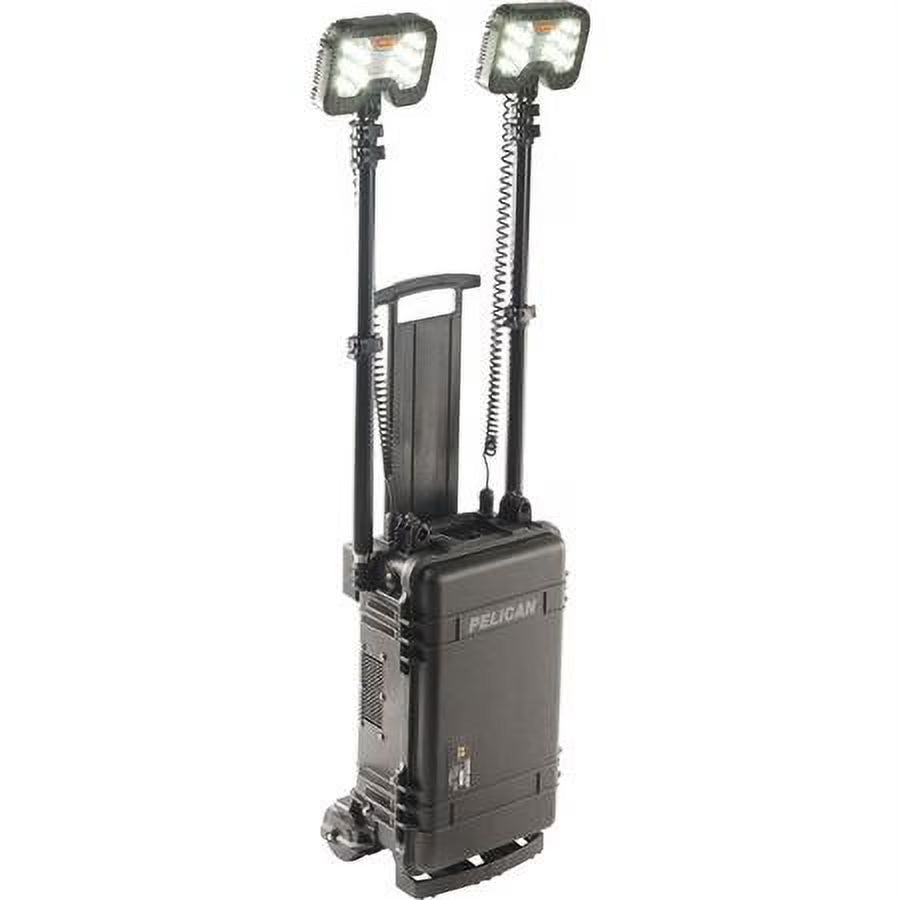Black Remote Area Lighting System, 2 Lamp Heads K47261