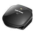 2-Serving Electric Indoor Grill and Panini Press, Black H886