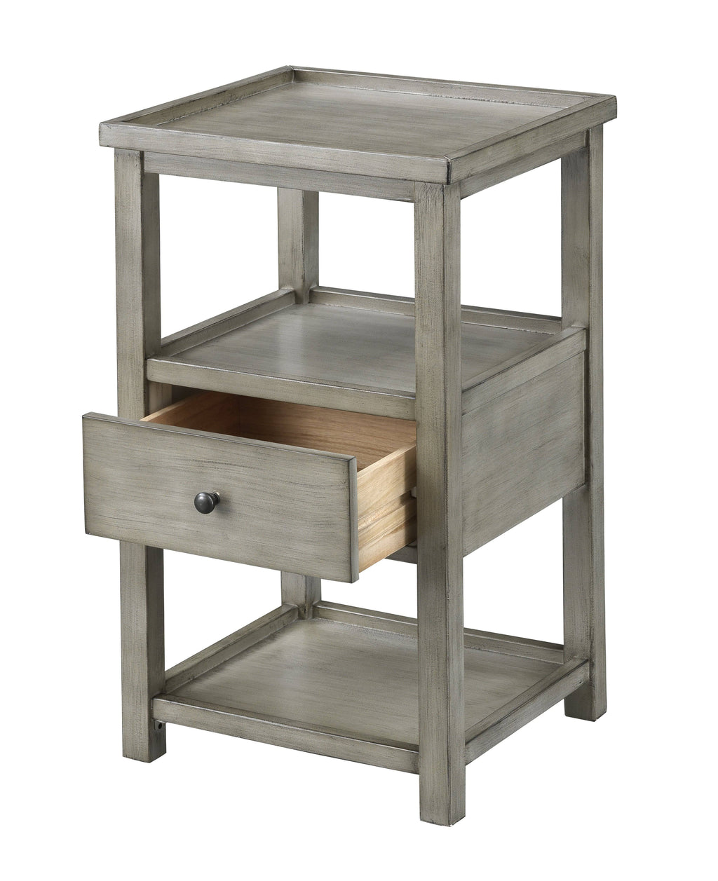 Grey One Drawer Chairside Table M149481