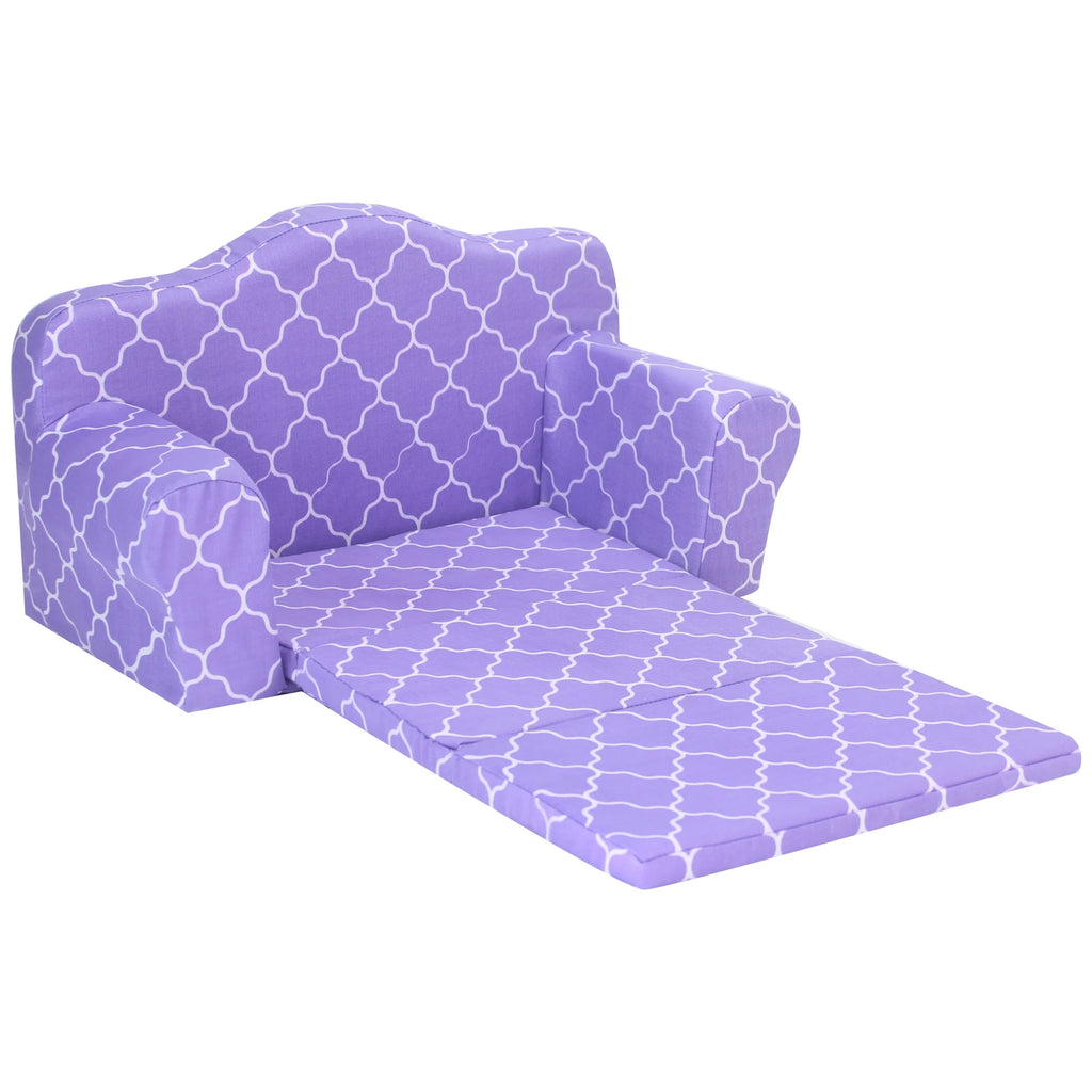 Plush Pull Out Couch/Double Bed for 18" Dolls P8381