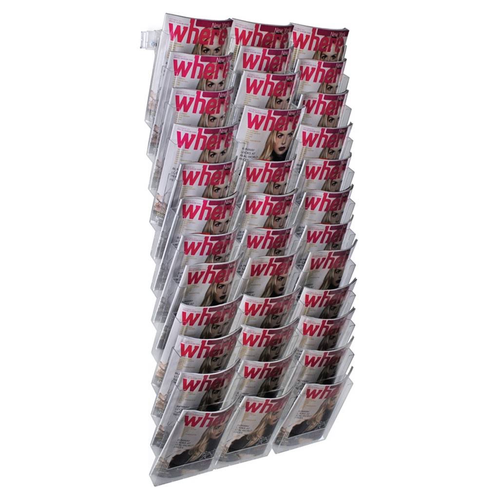 36-Pocket Bifold Wall Mount Display A909