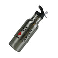 Red Stainless Steel Sport Water Bottle with Straw Top 20 Ounce P8659