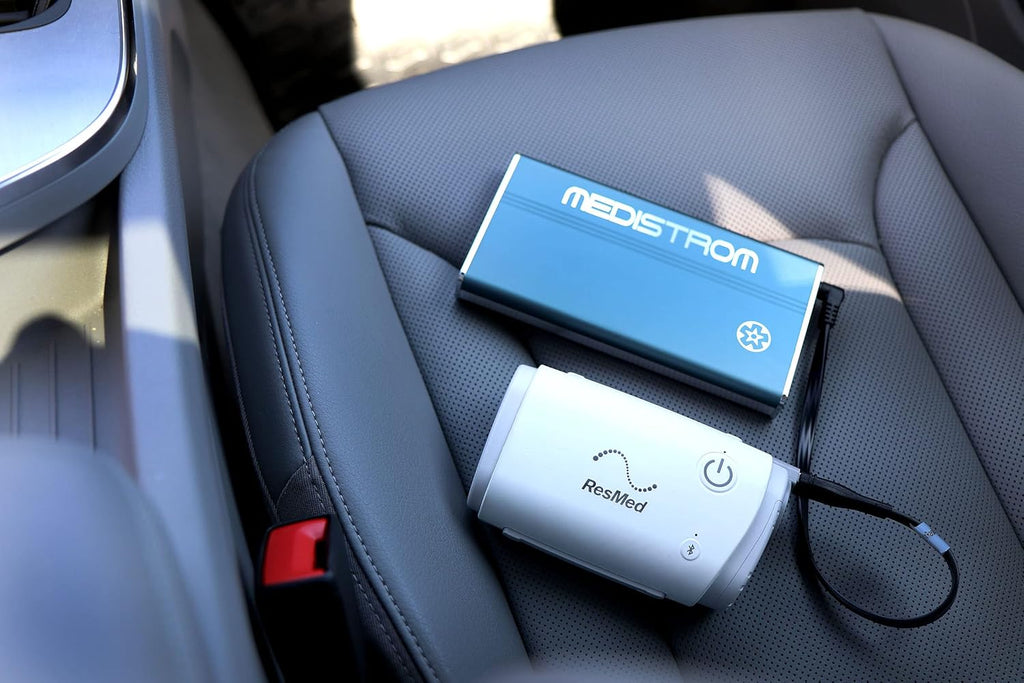 Bundle - Pilot-24 Lite CPAP Battery & Car Charger for ResMed Airsense 10, S9 and AirMini CPAP Devices X21822