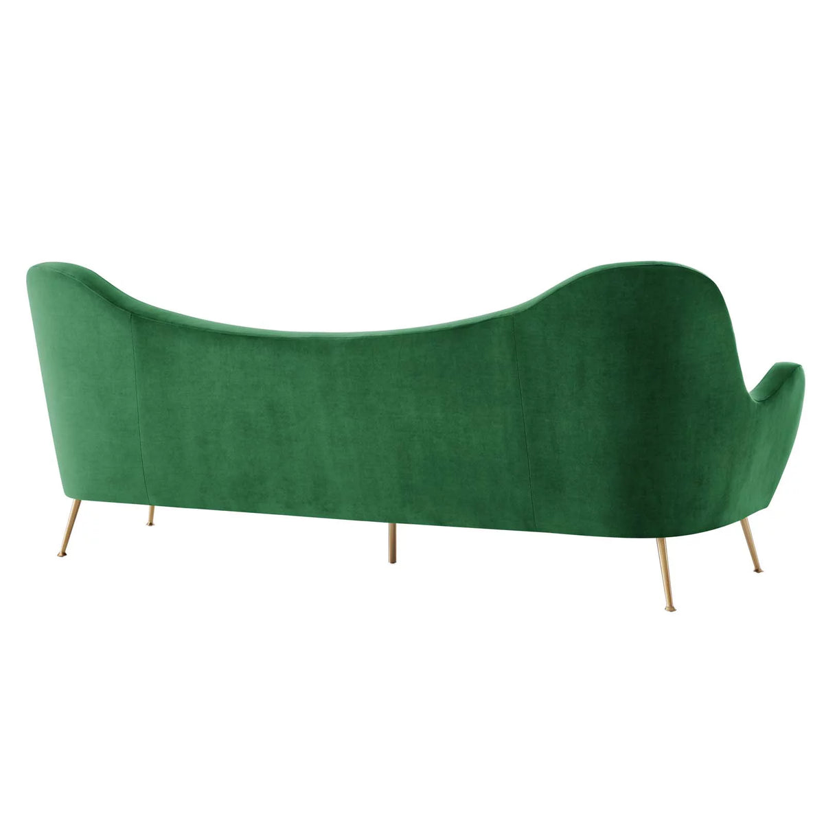 Emerald Channel Tufted Performance Velvet Sofa H24817