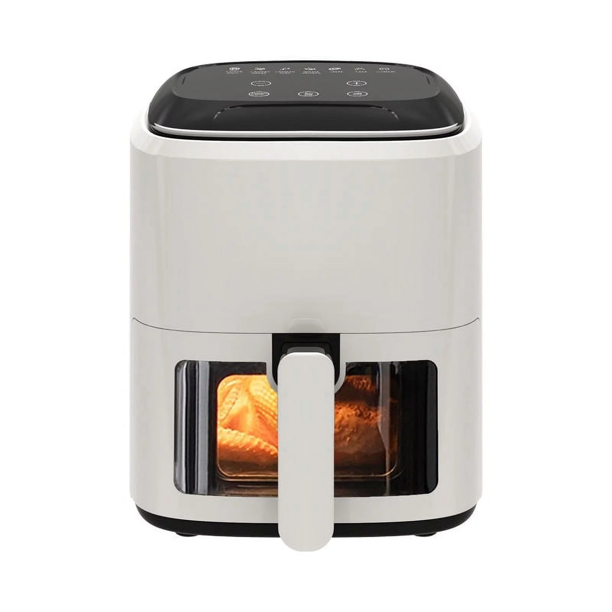 Black 4.5L Electronic Air Fryer with Non-stick Basket N846140
