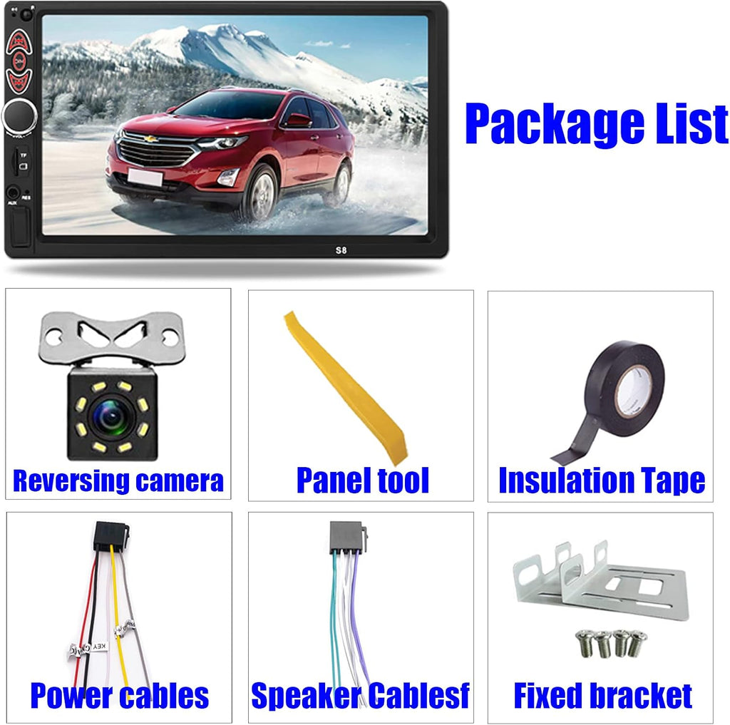 7 Inch Touchscreen Double Din Car Stereo B446199