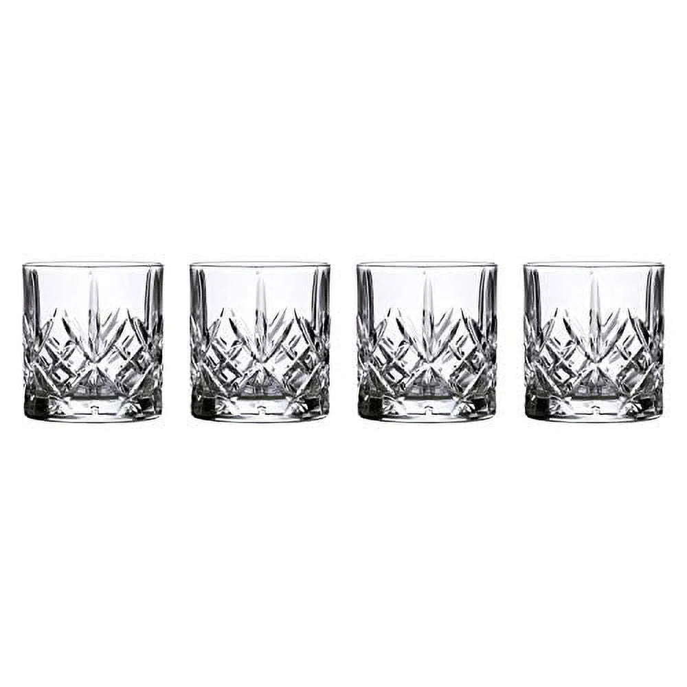 Clear Crystalline Tumbler Set of 4 G427