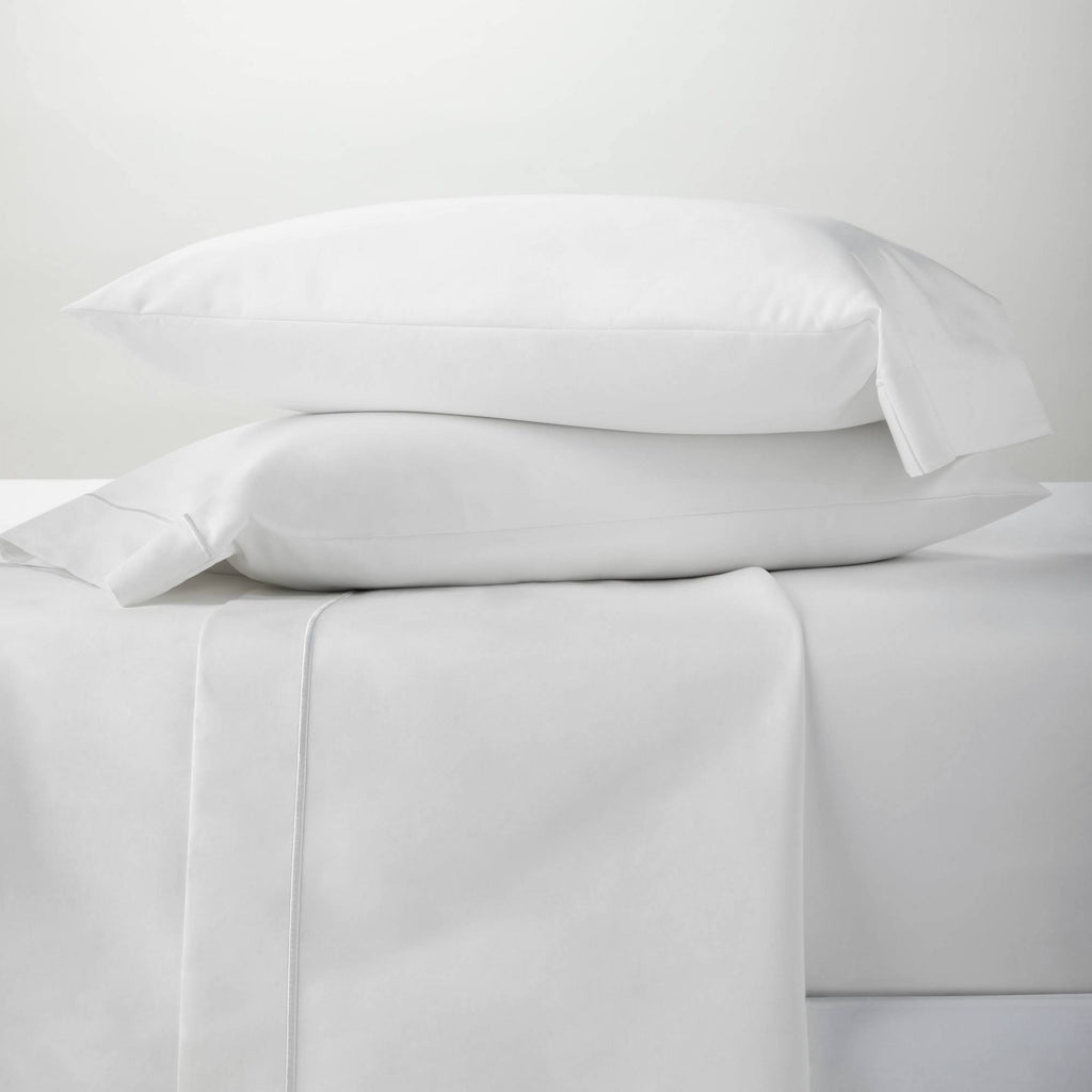 California King 6pc 1000 Thread Count Solid Sheet Set True White U745