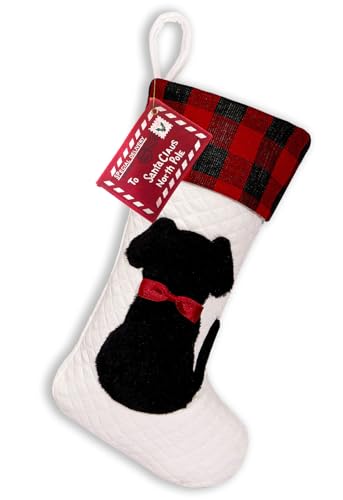 20 inch Dog Christmas Stocking F538