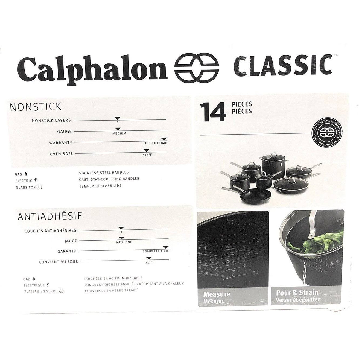 14-Piece Nonstick Cookware Set J62128