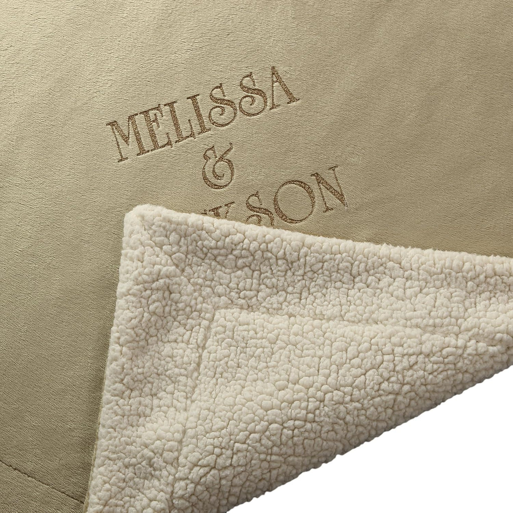 Hearts Wedding Couple Gifts Blanket K93838