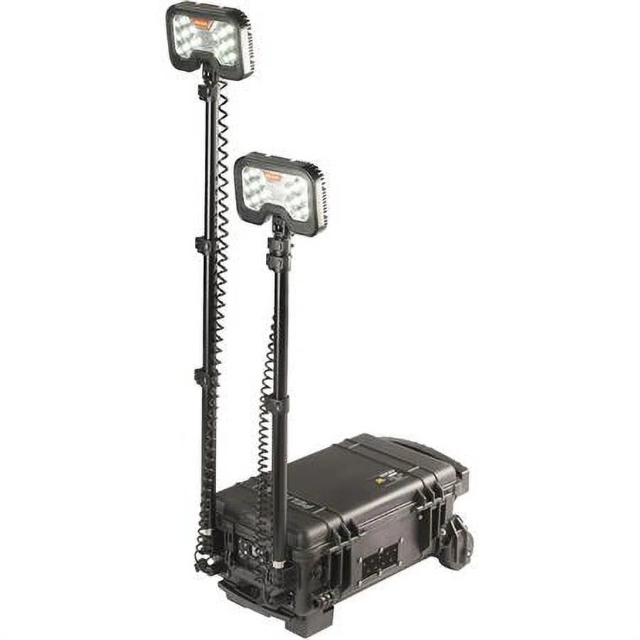 Black Remote Area Lighting System, 2 Lamp Heads K47261