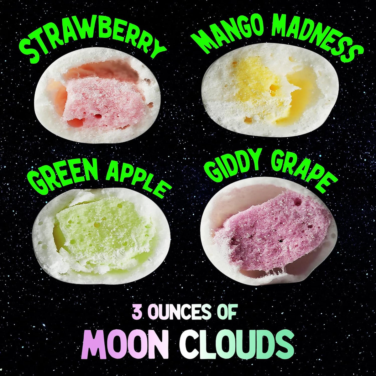 Freeze Dried Candy Variety Pack with 4 Kinds W66859