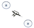 Black Trike Conversion Kit for 20 inch Bicycle with Two 20 inch Steel Wheel 36 Spoke K727