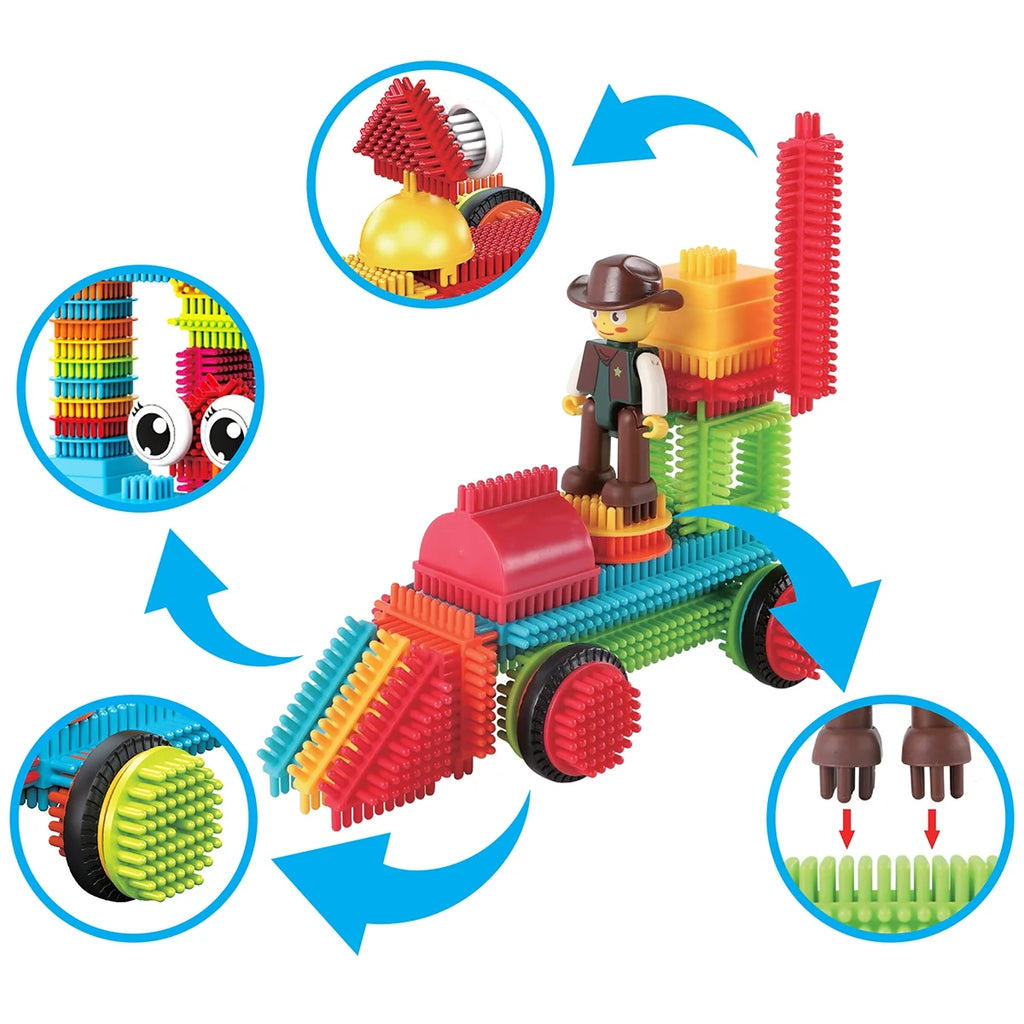 116Pcs Hedge Hog Building Blocks Set with Figure Characters A645