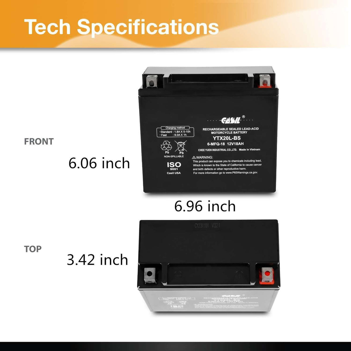 Sealed AGM Battery W548241