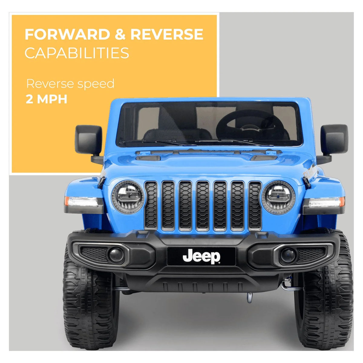 Blue 12V Battery Powered Ride-on Vehicle R3807