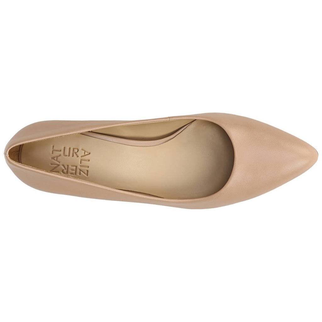 Nude Leather Pumps S4439