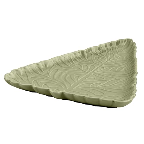 Tree Shaped Serving Plate Ceramic Platter G501