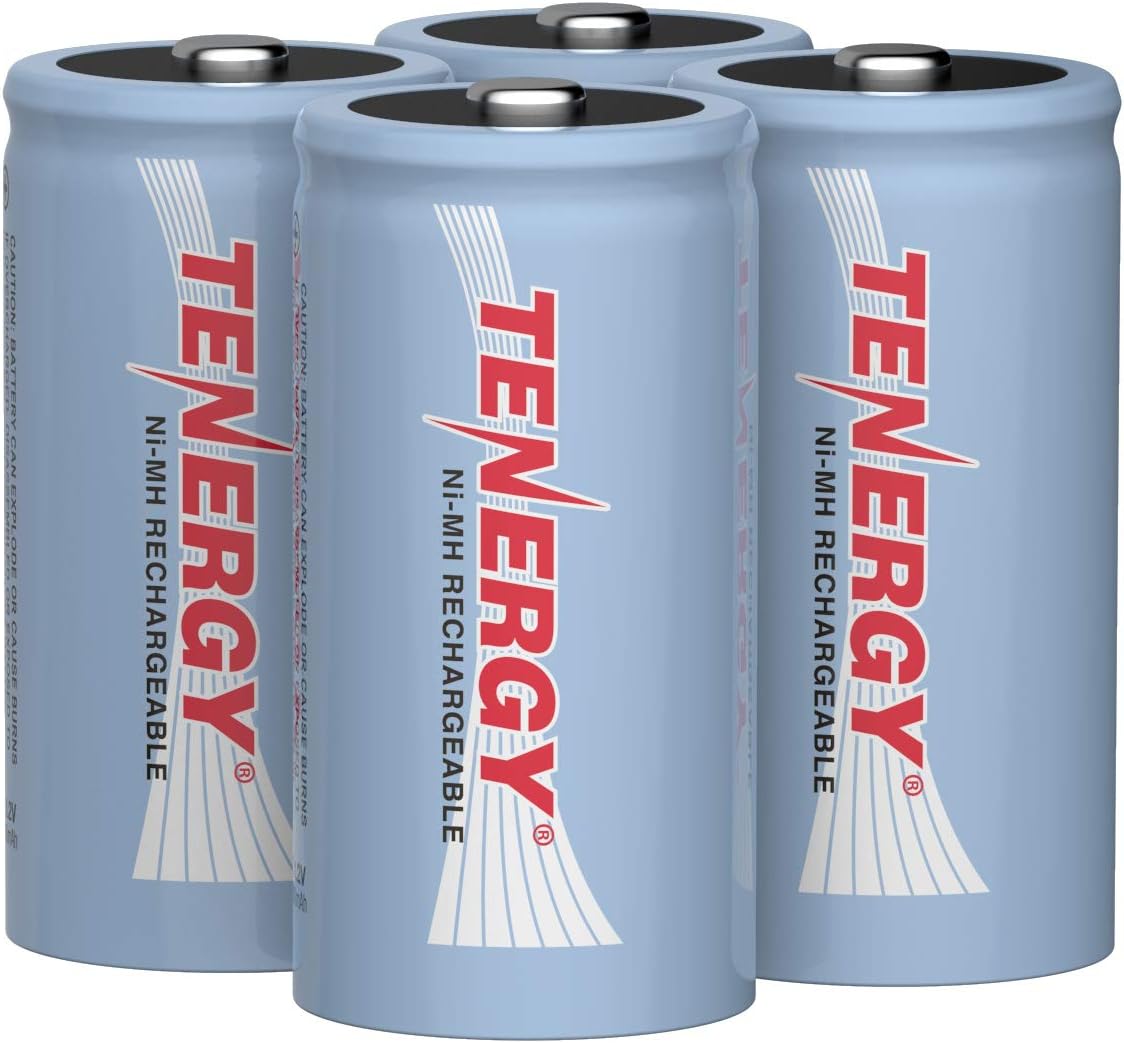 C Size 1.2V 5000mAh NiMH Rechargeable Battery 48 Pack A585020