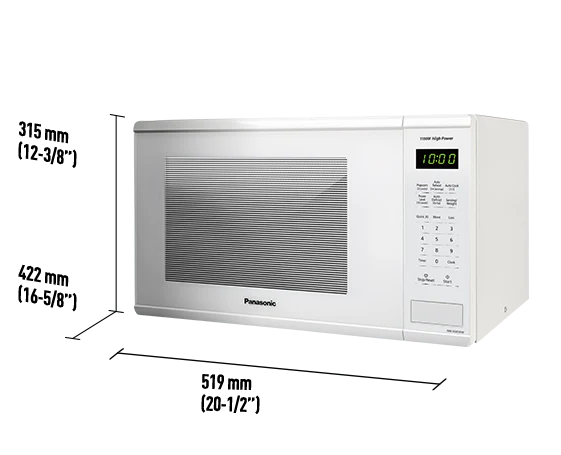 1.3 cuft 1100W Mid-Size Microwave Oven S487851