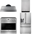 36 Gas Range, Range Hood, Refrigerator and Dishwasher Z819