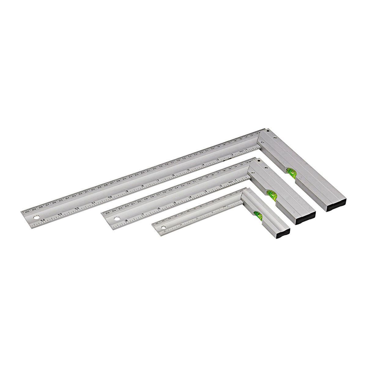 L-Square Set With Levels, 3-Piece X5177